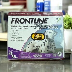 NEW IN BOX Frontline Plus For Dogs Flea And Tick Treatment - Large Dog 44-88 lbs